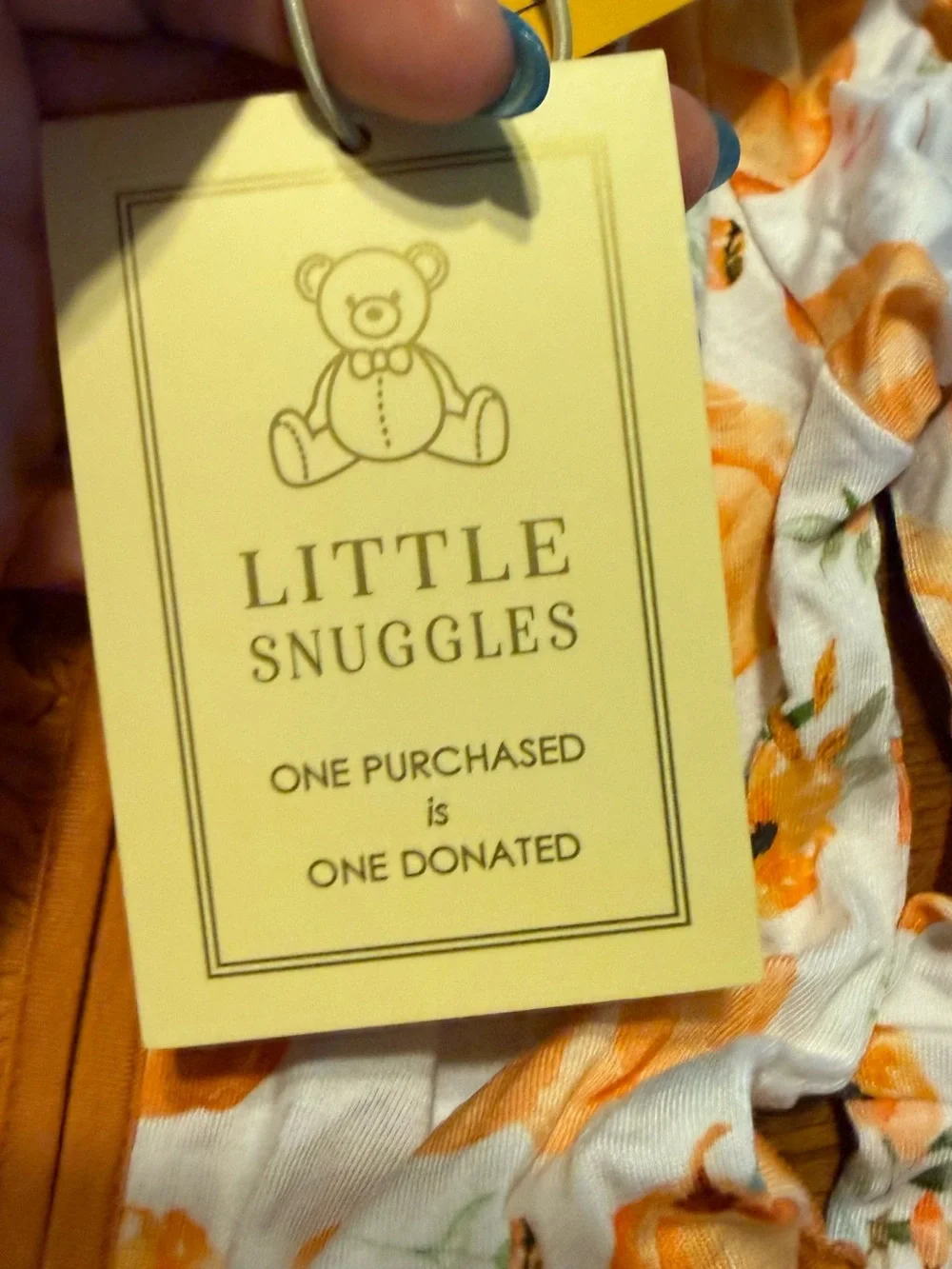 Little Snuggles Baby Girls Size 12-18 months Pumpkin Bamboo Zippy Sleeper NWT